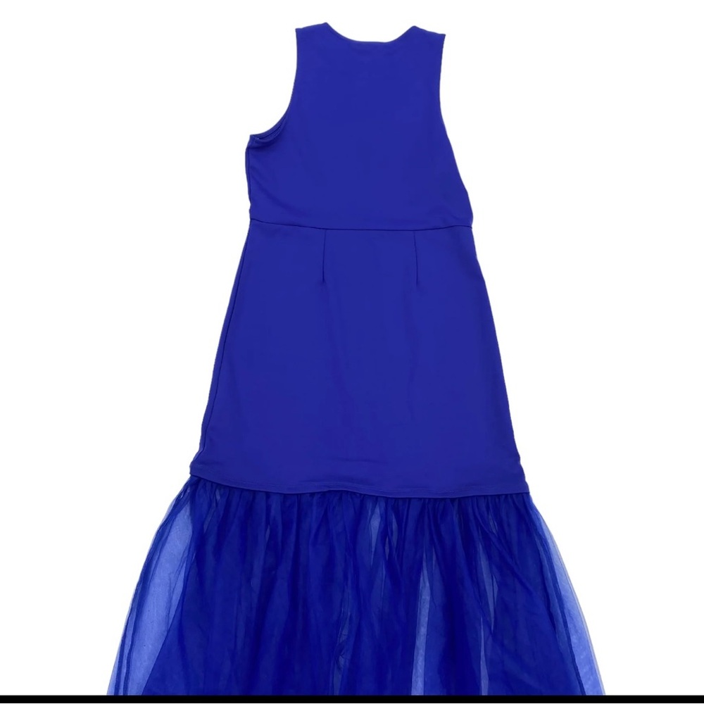 Anthropologie Maeve Tulle-Hem Slim Tank Dress - Picture 3 of 3